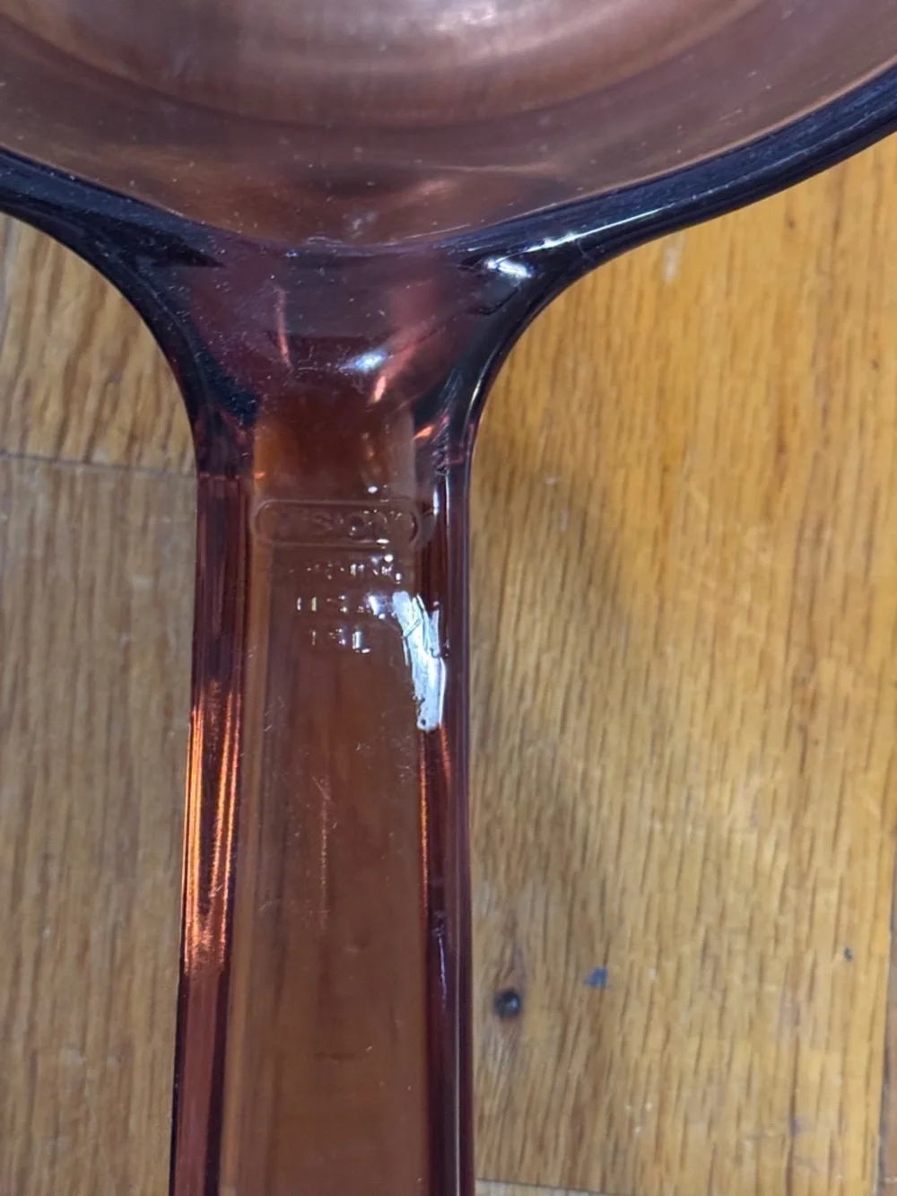 CORNING WARE VISIONS Pyrex Amber Cookware 1.5L Saucepan with Lid USA 2 PC - Picture 8 of 8